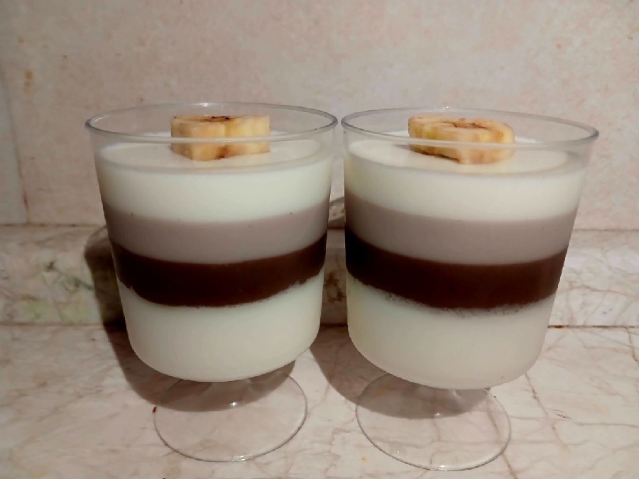 پاناکوتای وانیلی و شکلات