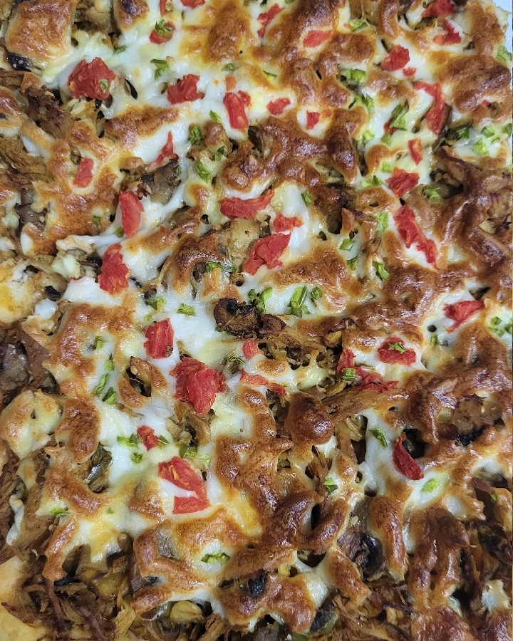 پیتزای مرغ خودم پز

