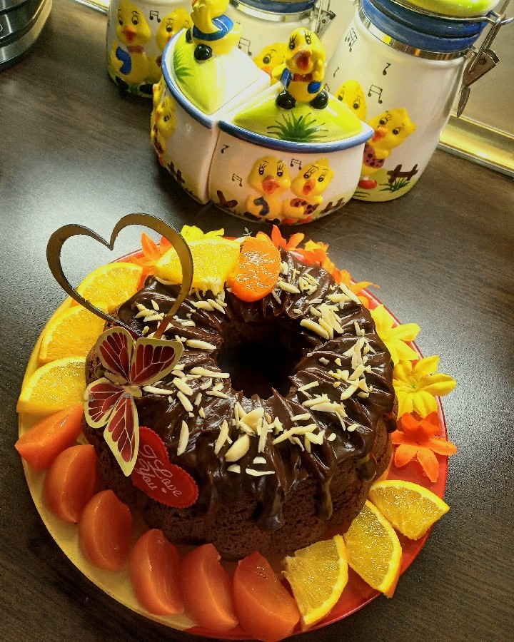 کیک شکلاتی روز مادر