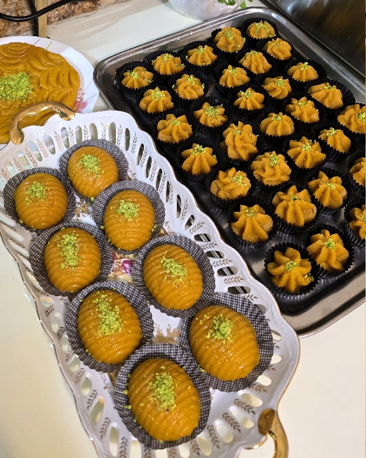 #حلوای_زعفرونی