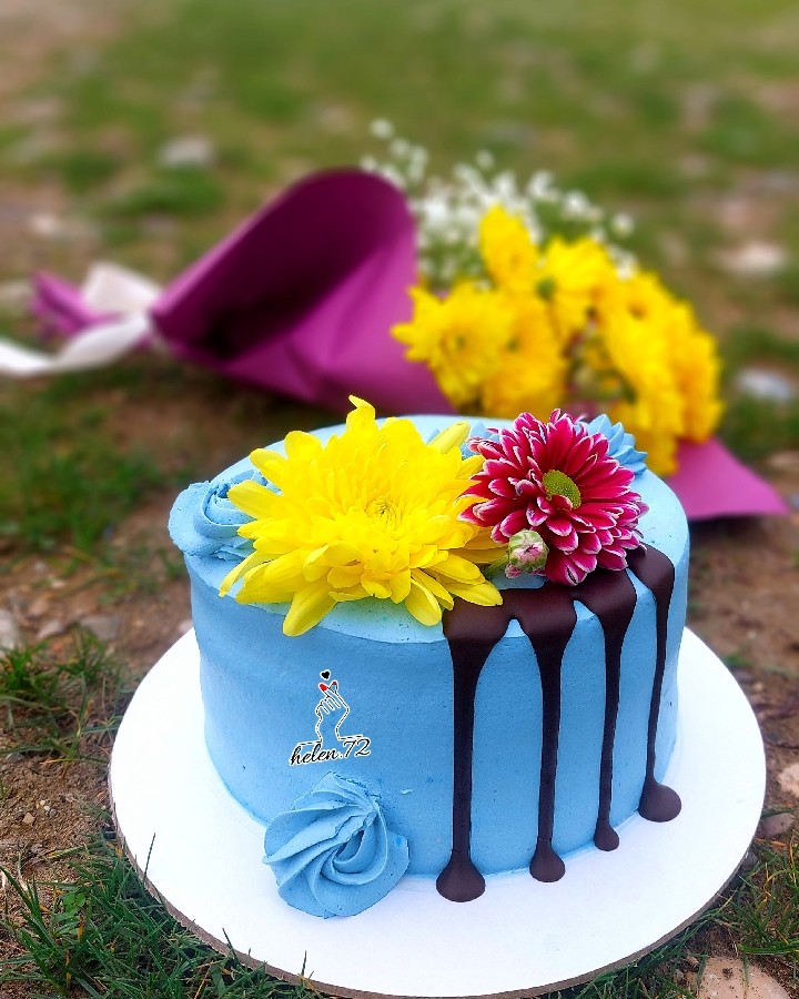 عکس کیک اسفنجی