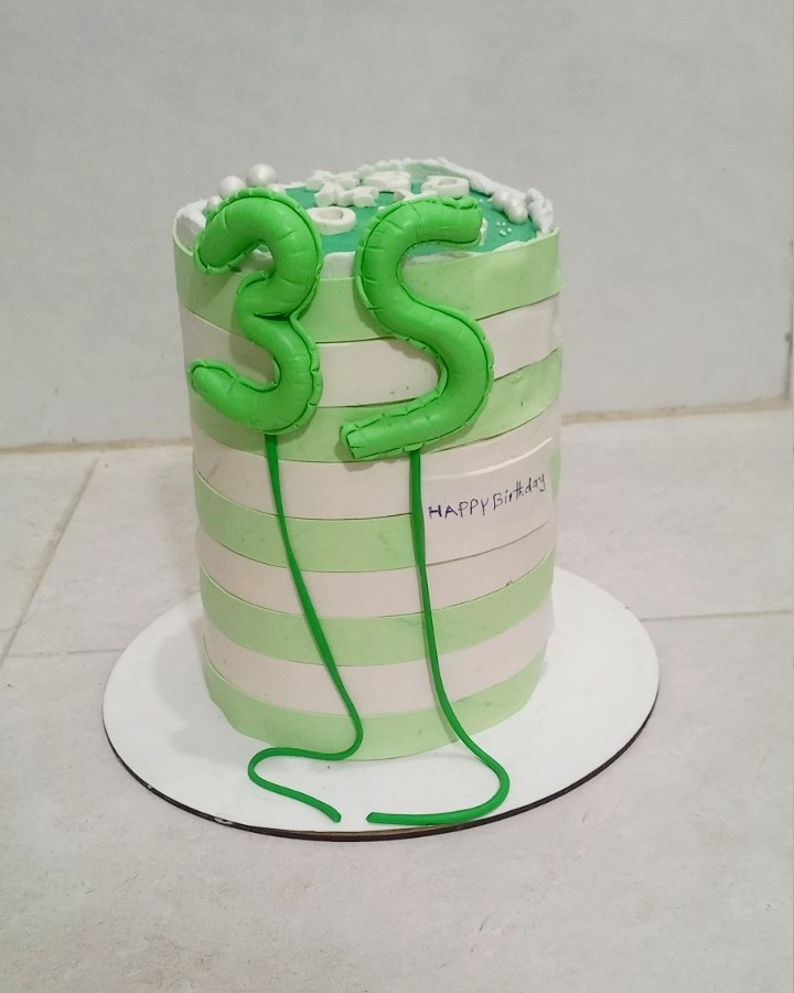 کیک تولد هلیومی