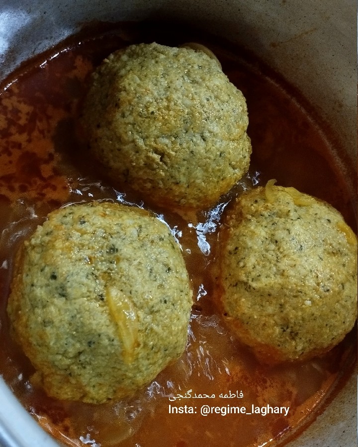 کوفته گوشت و برنج