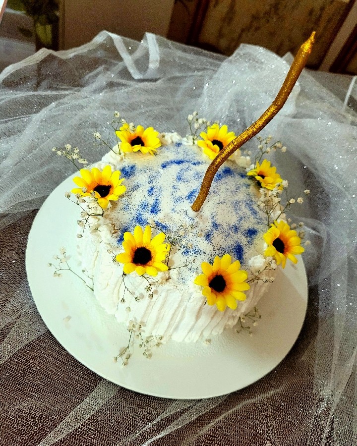 کیک خامه ای 