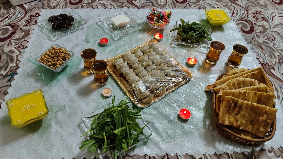 سفره ام البنین جانم
