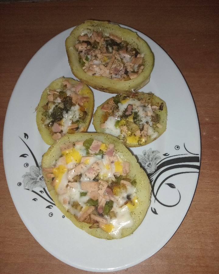 سیب زمینی شکم پر