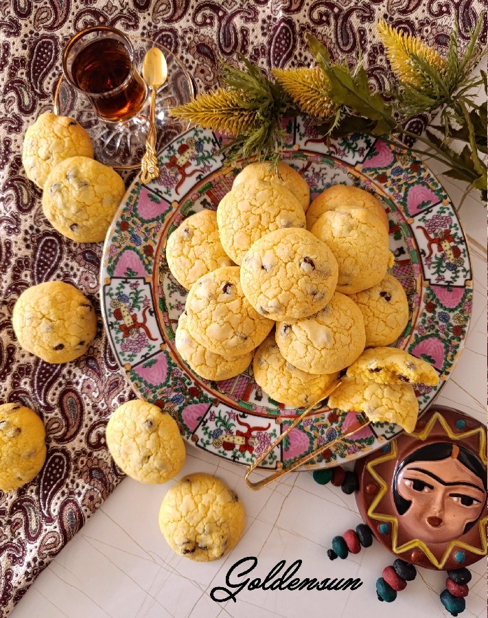 شیرینی کشمشی به روش قنادی