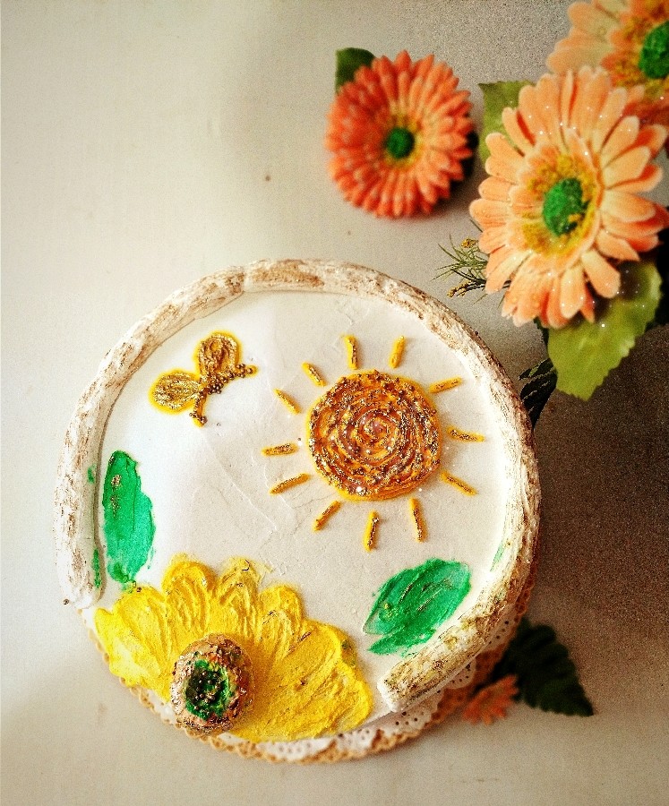 کیک اسفنجی قنادی