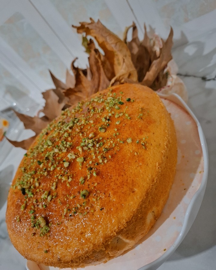 کیک زعفرانی