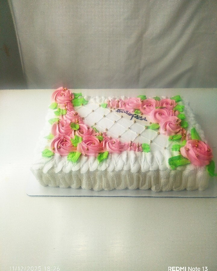 کیک روز مادر 
سفارش مشتری عزیزم
