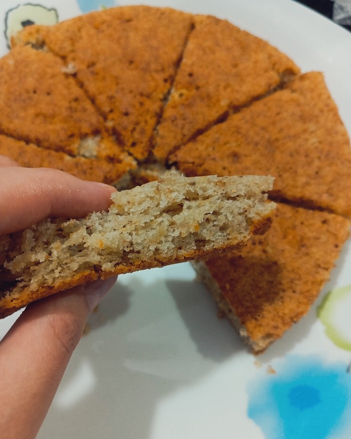 کیک موز بدون تخم مرغ