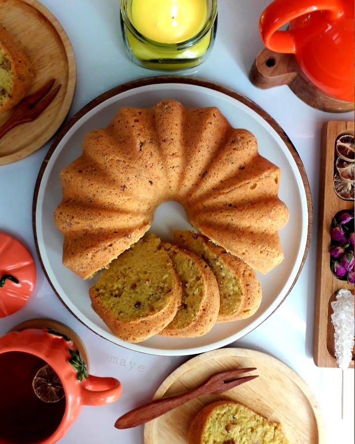 کیک کدو حلوایی 