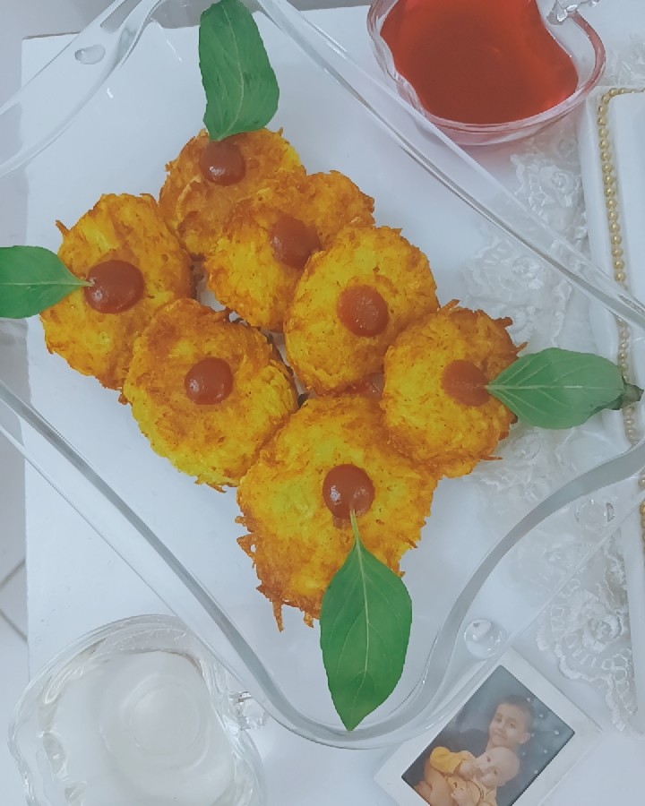 کوکو سیب زمینی خام