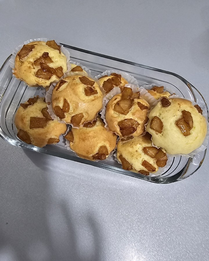 کاپ کیک سیب(مدرسه)