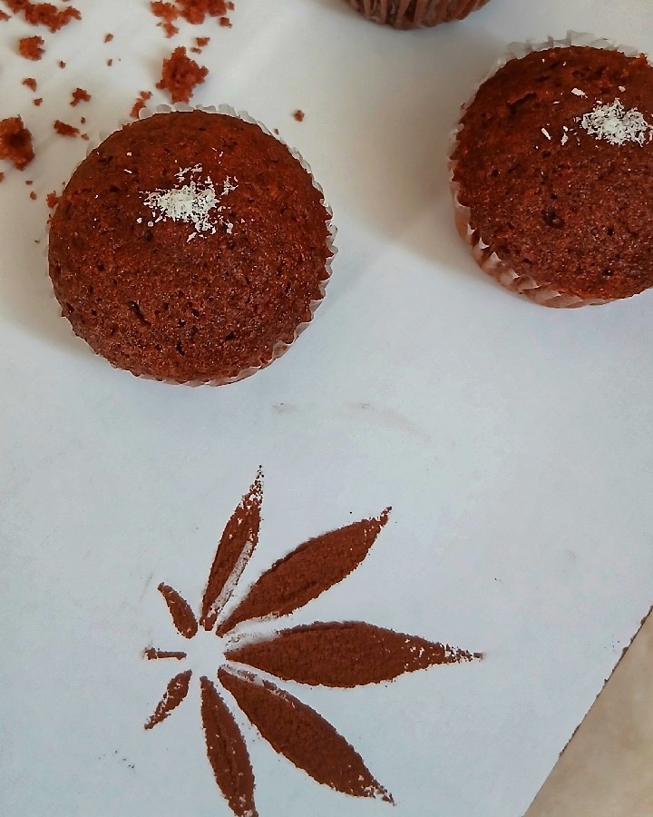 کاپ کیک شکلاتی