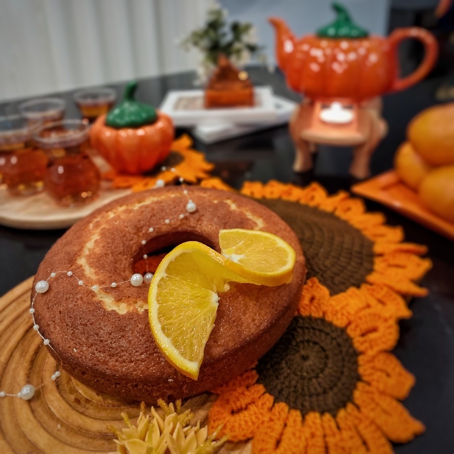 کیک پرتقال ساده