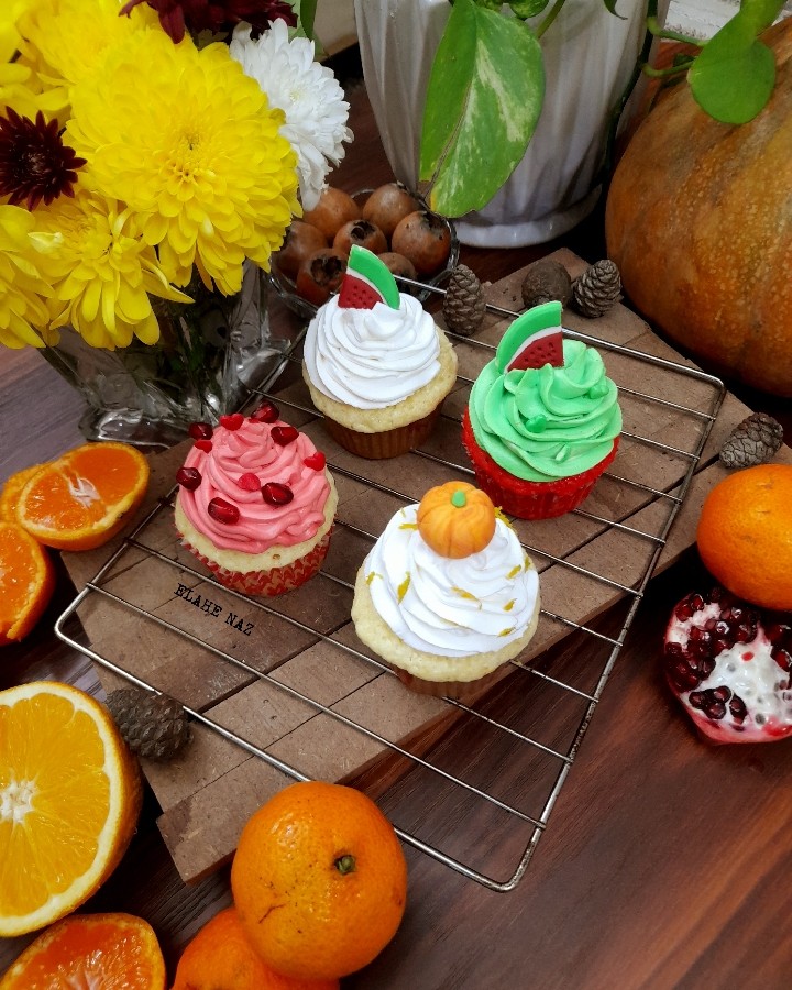 کاپ کیک پرتقالی