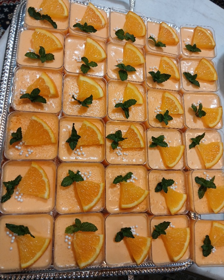 دسر پرتقالی تک نفره