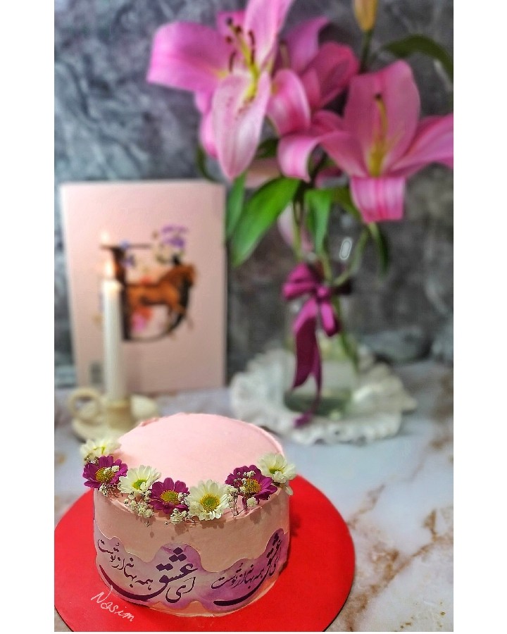 کیک خامه ای 