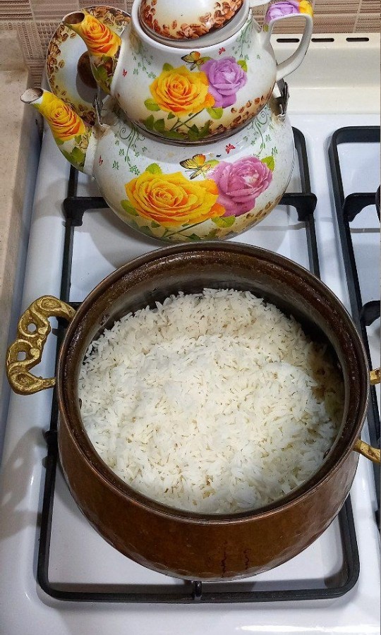 عکس مرحله 4 تهیه ته چین اسفناج