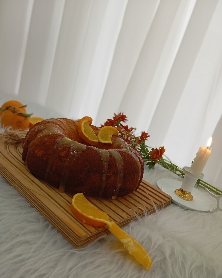 کیک پرتقال ?? 
طمعی بی نظیر داشت?