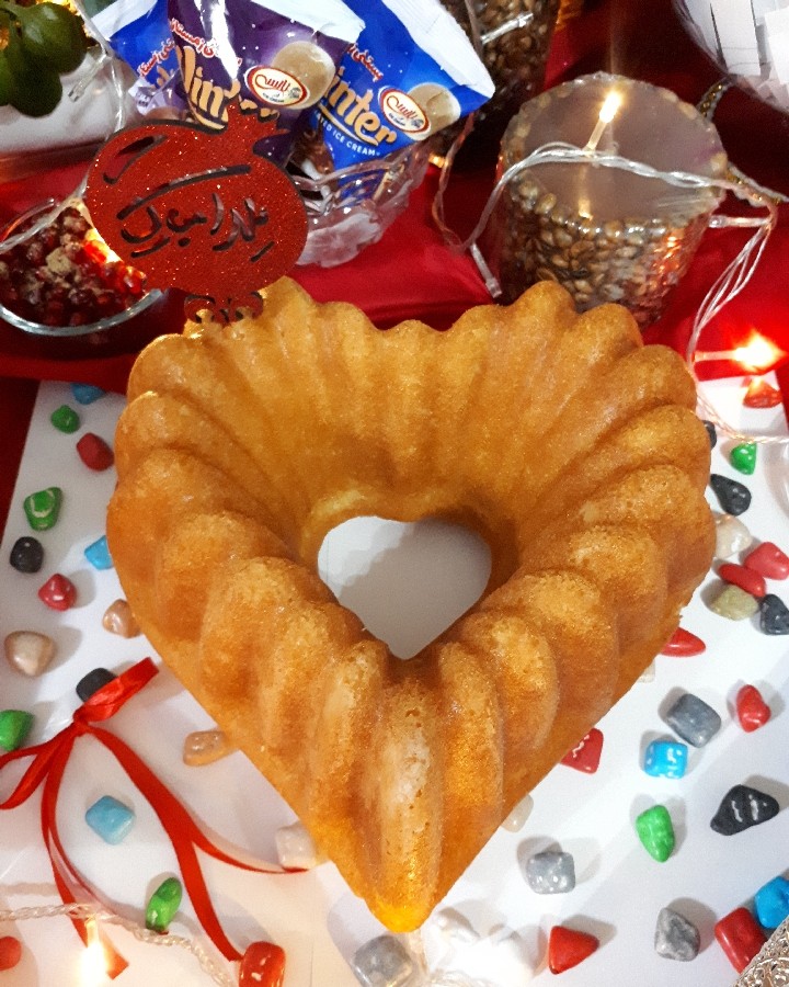 عکس کیک اسفنجی