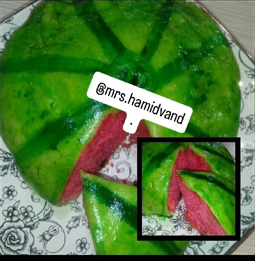 کیک هندوانه ای