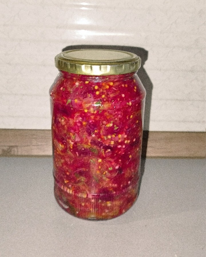 ترشی بادمجان و لبو 