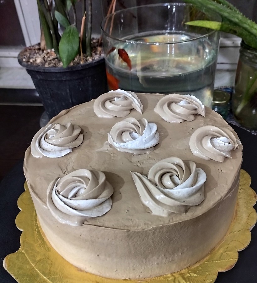 کیک نسکافه ای 