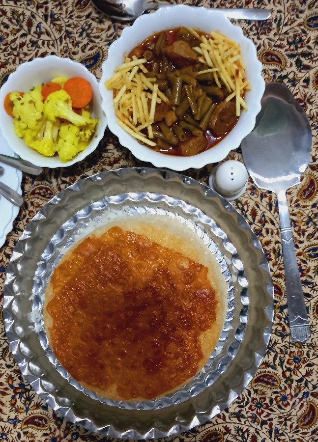 خورشت لوبیا سبز 