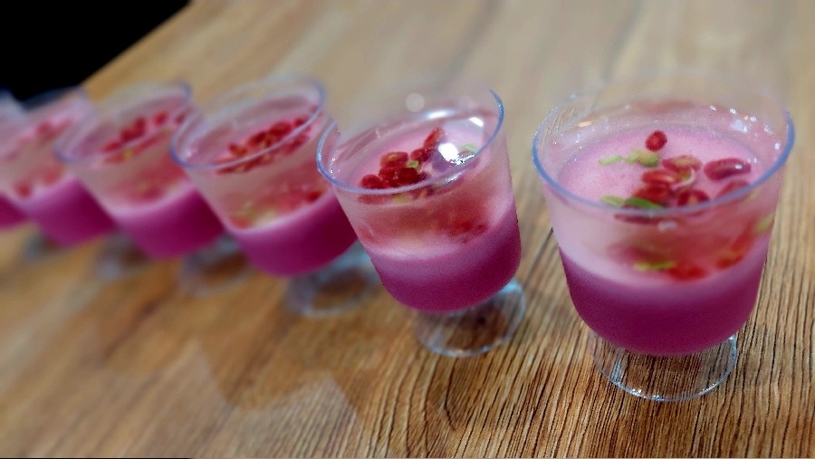 ژله دانه اناری