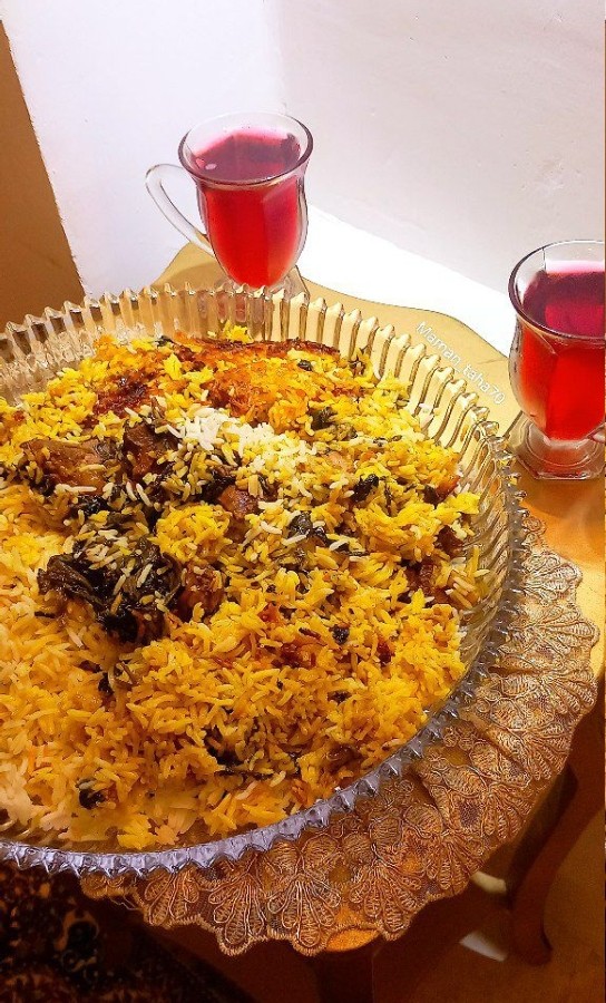 ته چین اسفناج 
ورق بزن عزیزم  