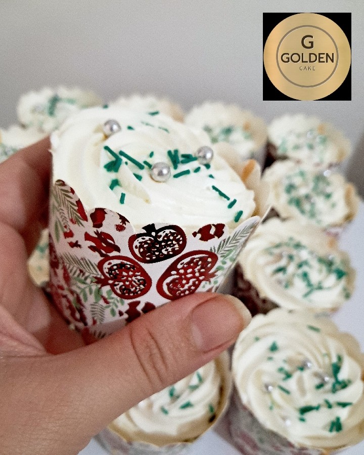 کاپ کیک یلدا سفارش مدرسه تعداد۳۷عدد