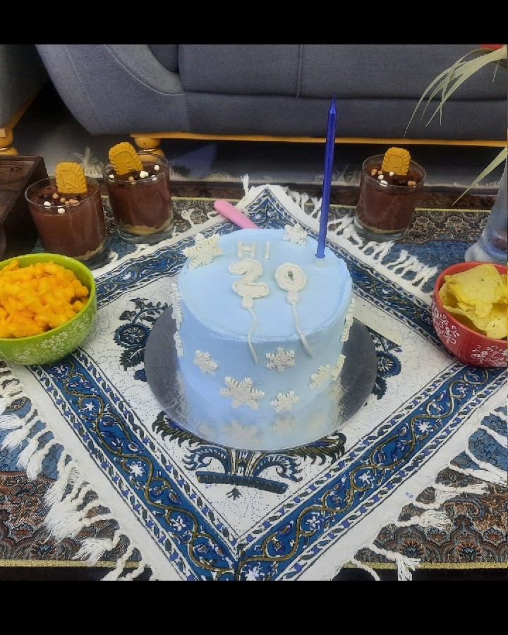 کیک تولد ۲۰سالگی پسرم