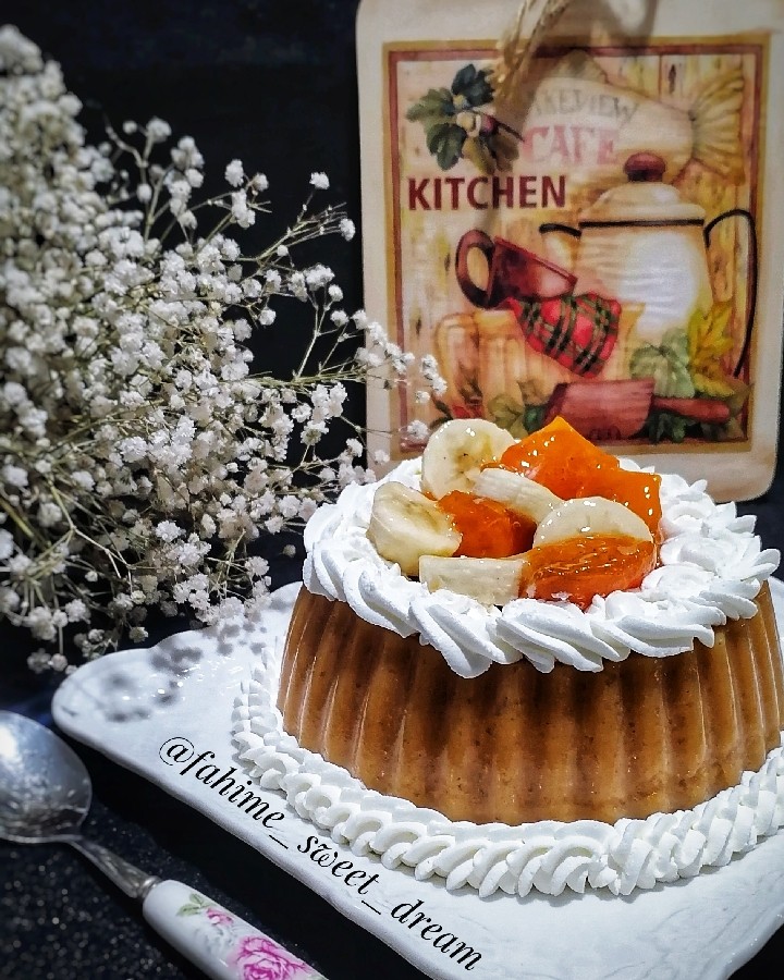 دسر موز و خرمالو 