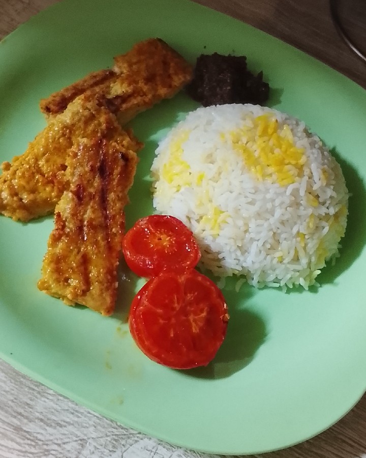 کباب تابه‌ای مرغ