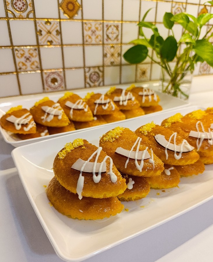 کیک شربتی شیرازی