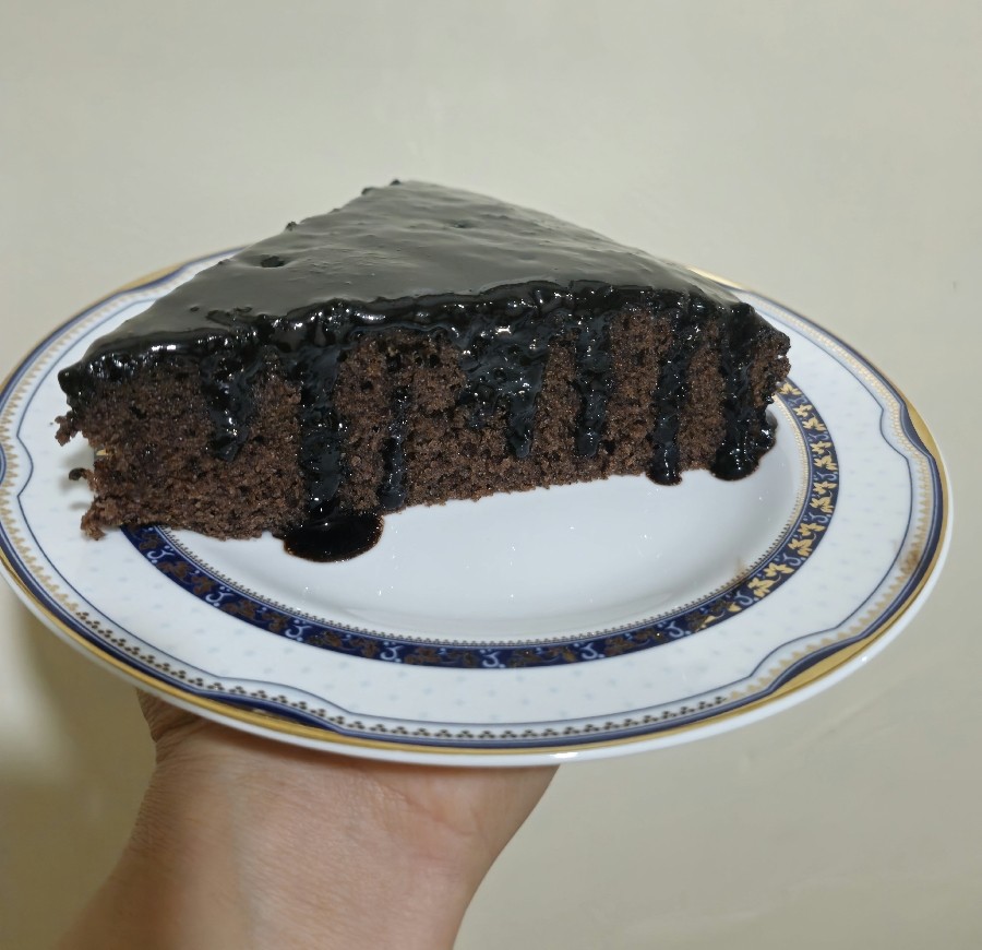 کیک خیس شکلاتی??‍↔️?‍↕️??