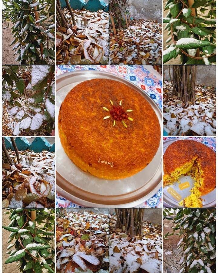 عکس برف پاییزی1404/9/27