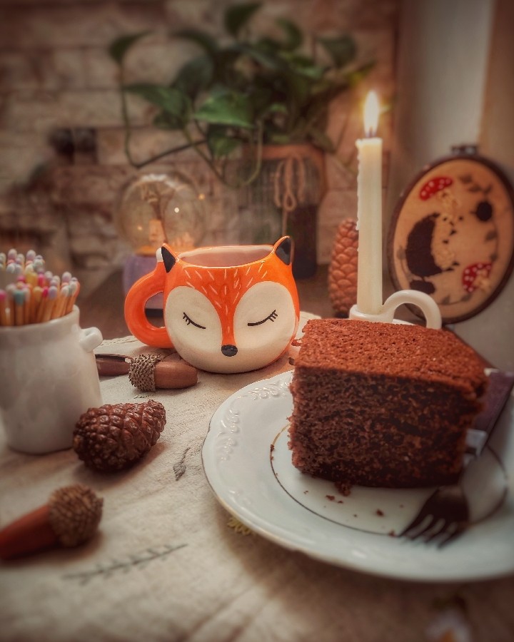 کیک شیفون شکلاتی