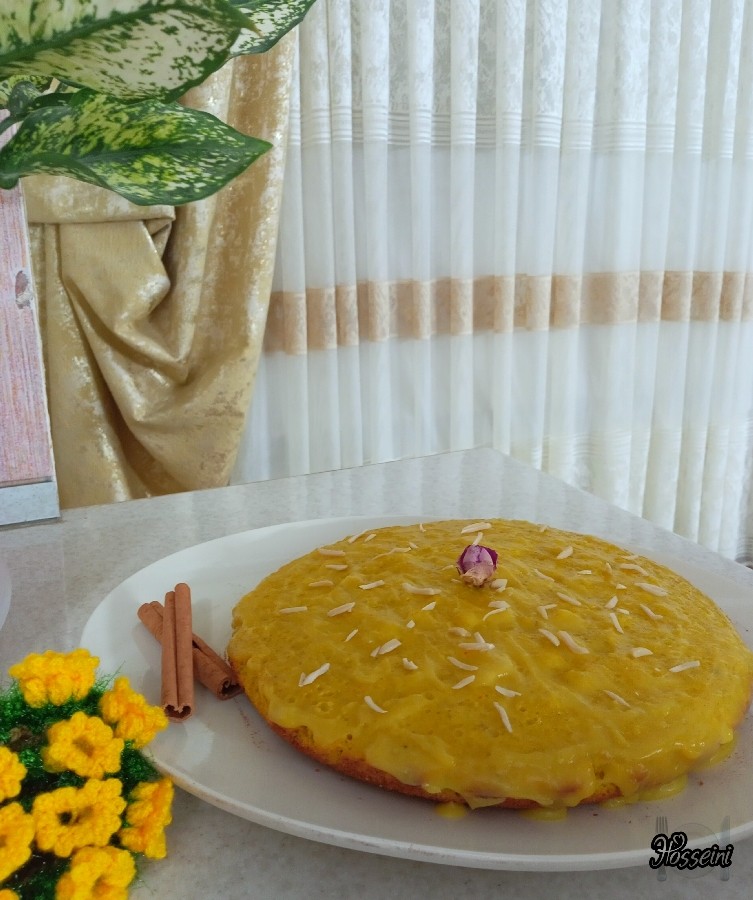 کیک هل و گلاب