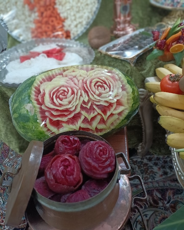 حکاکی هندوانه