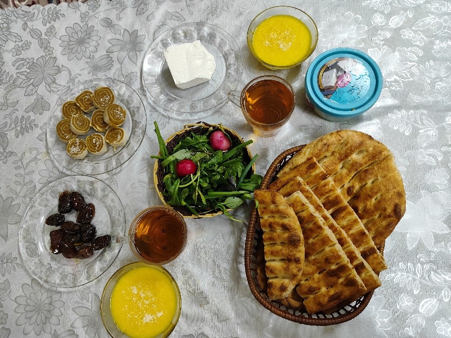 سفره افطار 