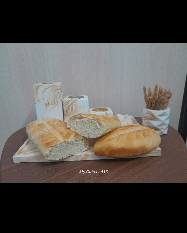 نان لوف خامه ای 