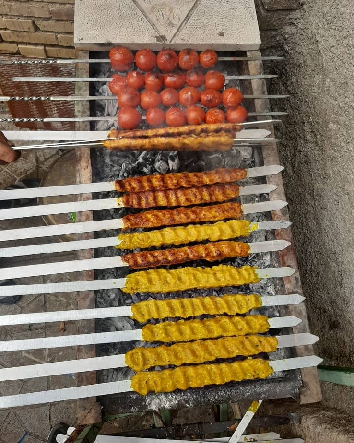 کباب کوبیده مرغ ناهارمهمونی