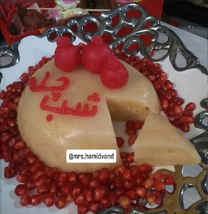 کیک ساده خانگی