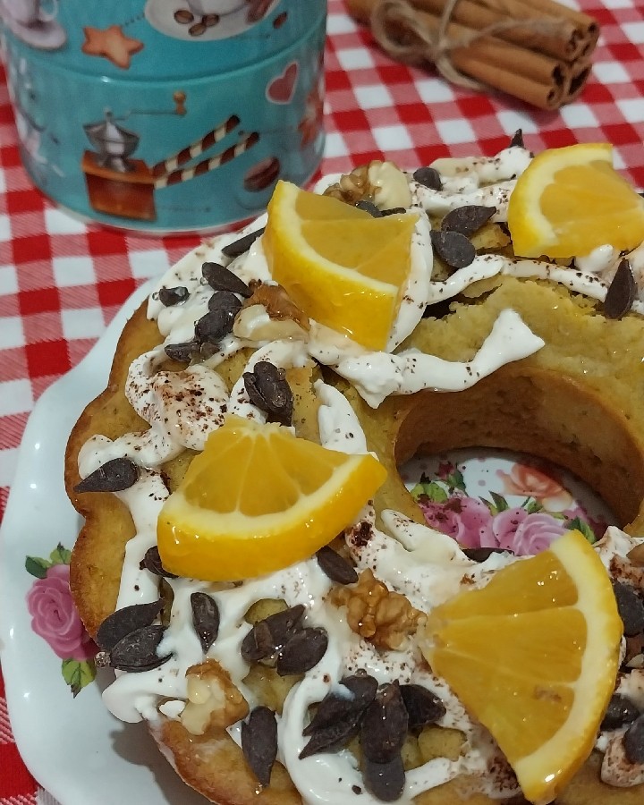 کیک کدو تنبل 