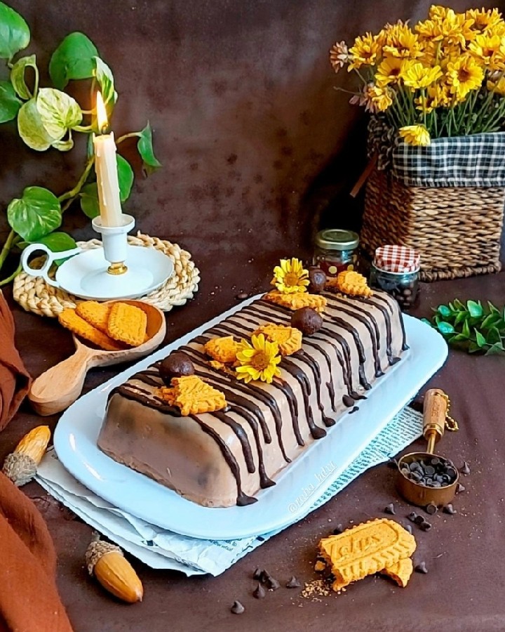 دسر  نسکافه ی مغزدار