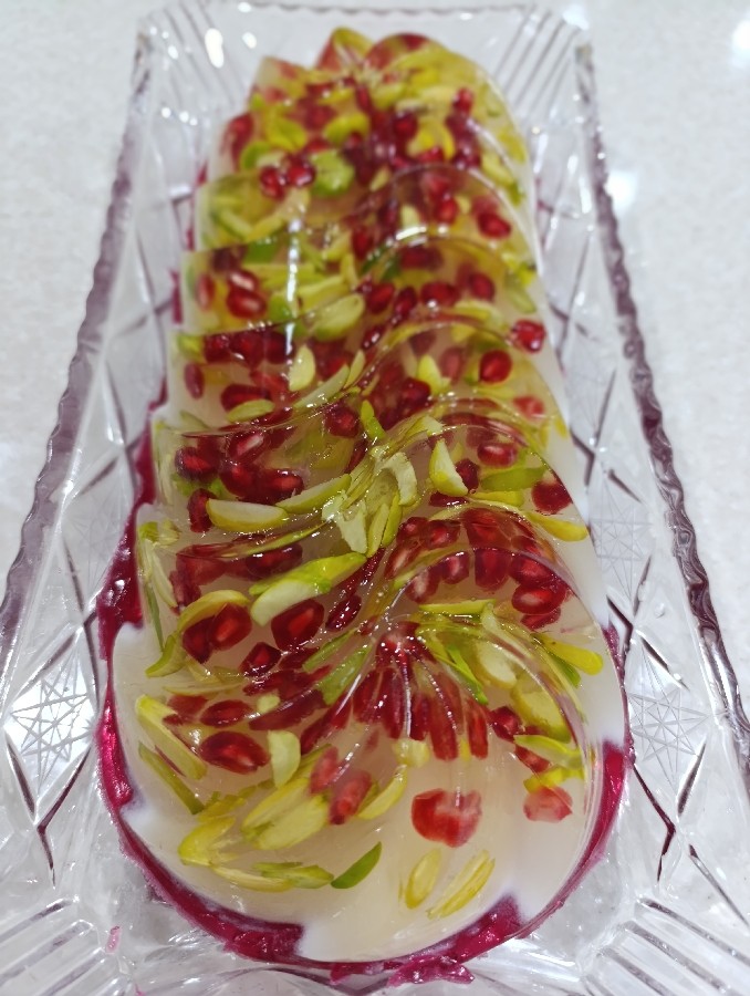 ژله دانه اناری