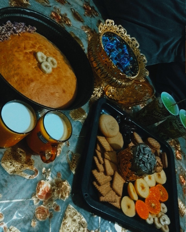 کیک هل و گلاب